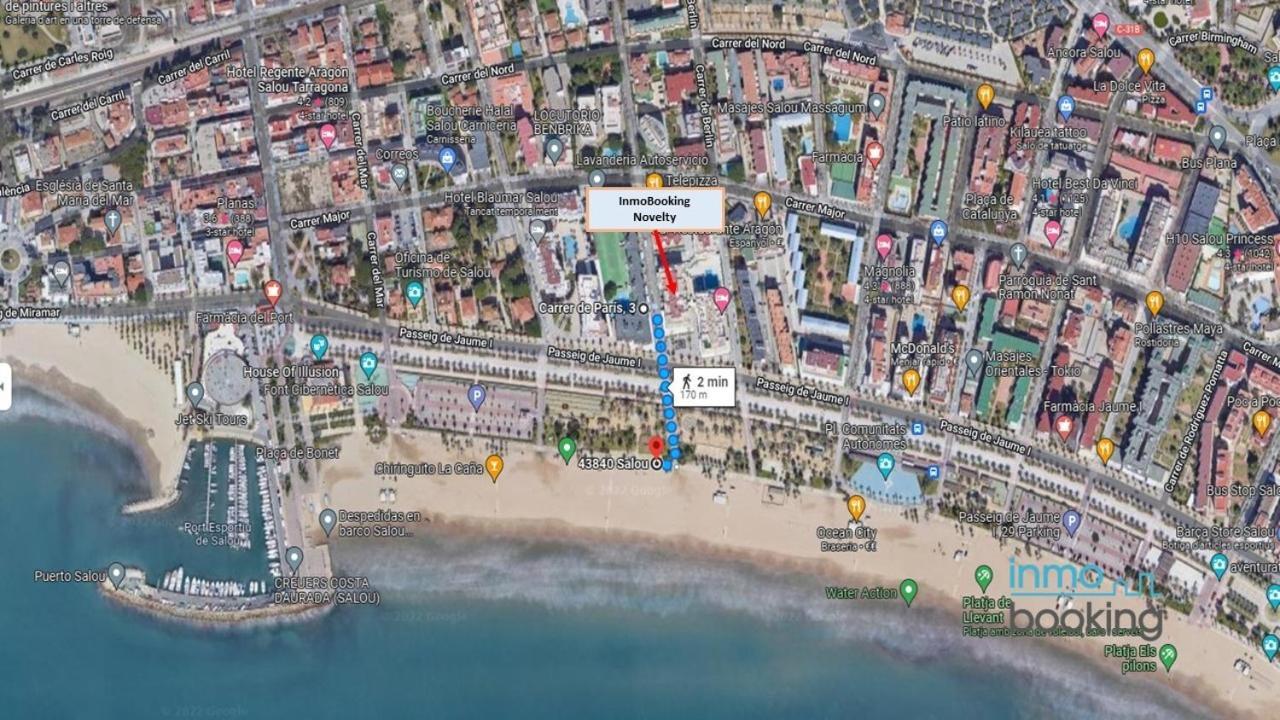 Beach Novelty Salou 3, Climatizado, Piscina, Playa Y Wifi Exteriér fotografie